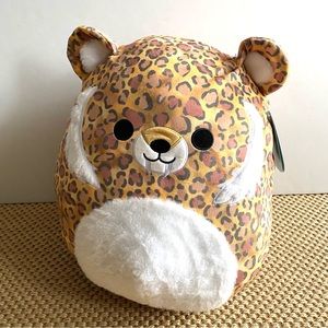 SQUISHMALLOWS NWT $47 Cherie Saber Tooth Tiger 16" Squishy Soft Plush Toy ST10